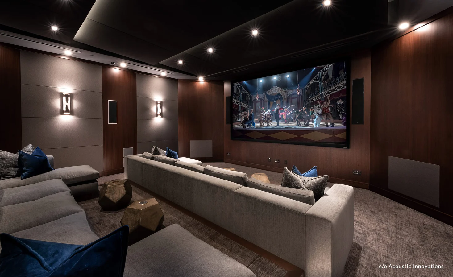 Premium home theater installation by Olson's HiFi