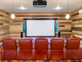 Olson's HiFi showroom demo room in Lynnwood